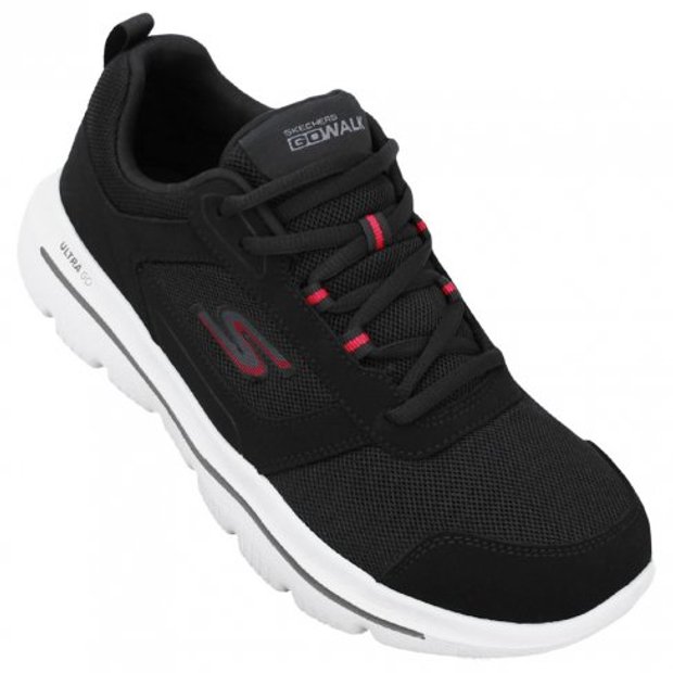 Tênis Skechers Masculino Go Walk Evolution Ultra Enhance Preto