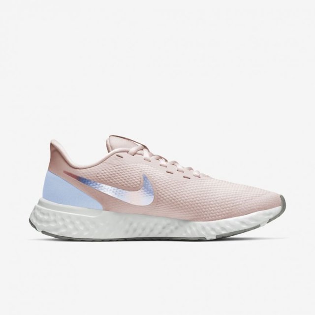 nike revolution 5 cinza e rosa