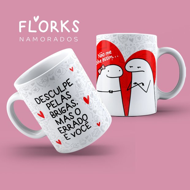 Caneca Personalizada Flork Vamos Fazer Assim