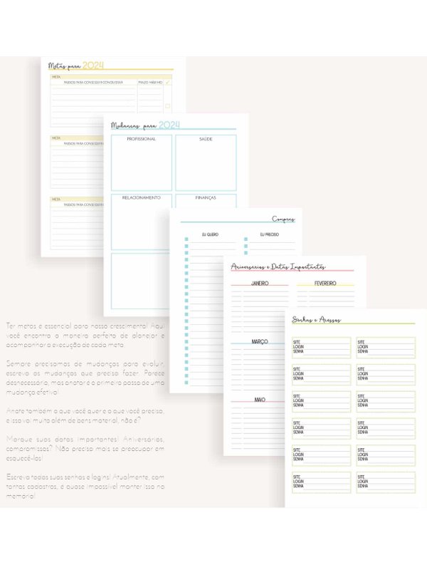 Planner Biomedicina 2025 Personalizado LIFE Iza Personalizados