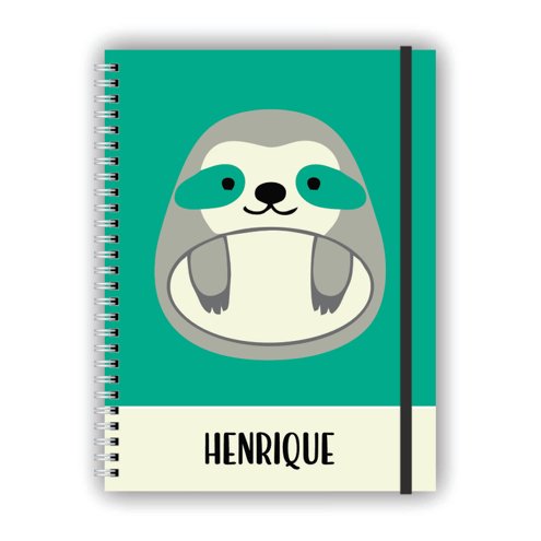 Caderno de Desenho Macaco SKIP HOP - Personalizado