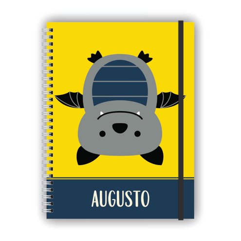 Caderno de Desenho Macaco SKIP HOP - Personalizado