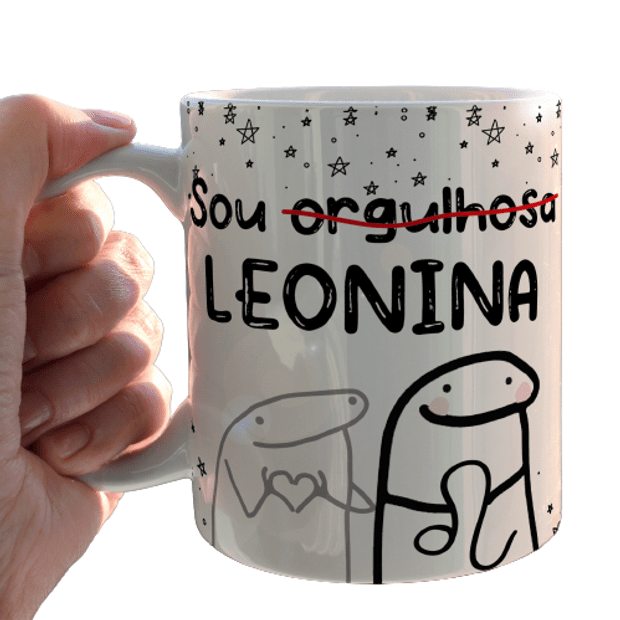 Caneca De Signos Flork Meme Palito Presente Envio Imediato