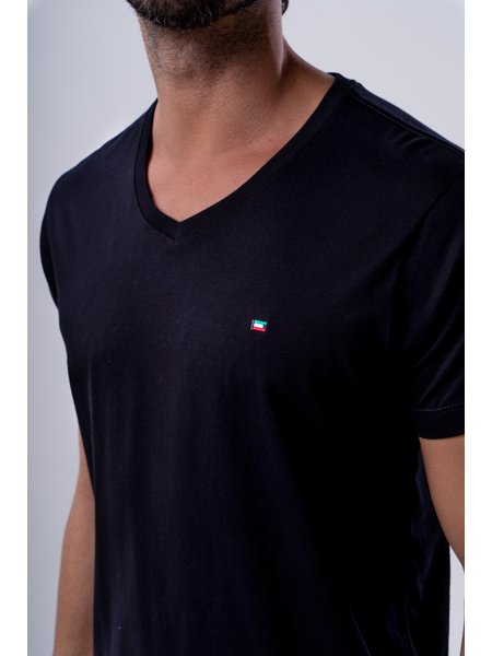 Camiseta Decote V Pima Enzo Milano Masculina