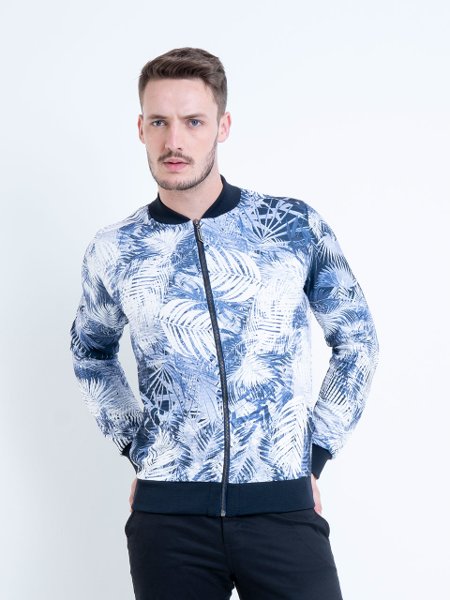 Jaqueta Floral Masculina Jaqueta Bomber Florida Masculina Jaqueta