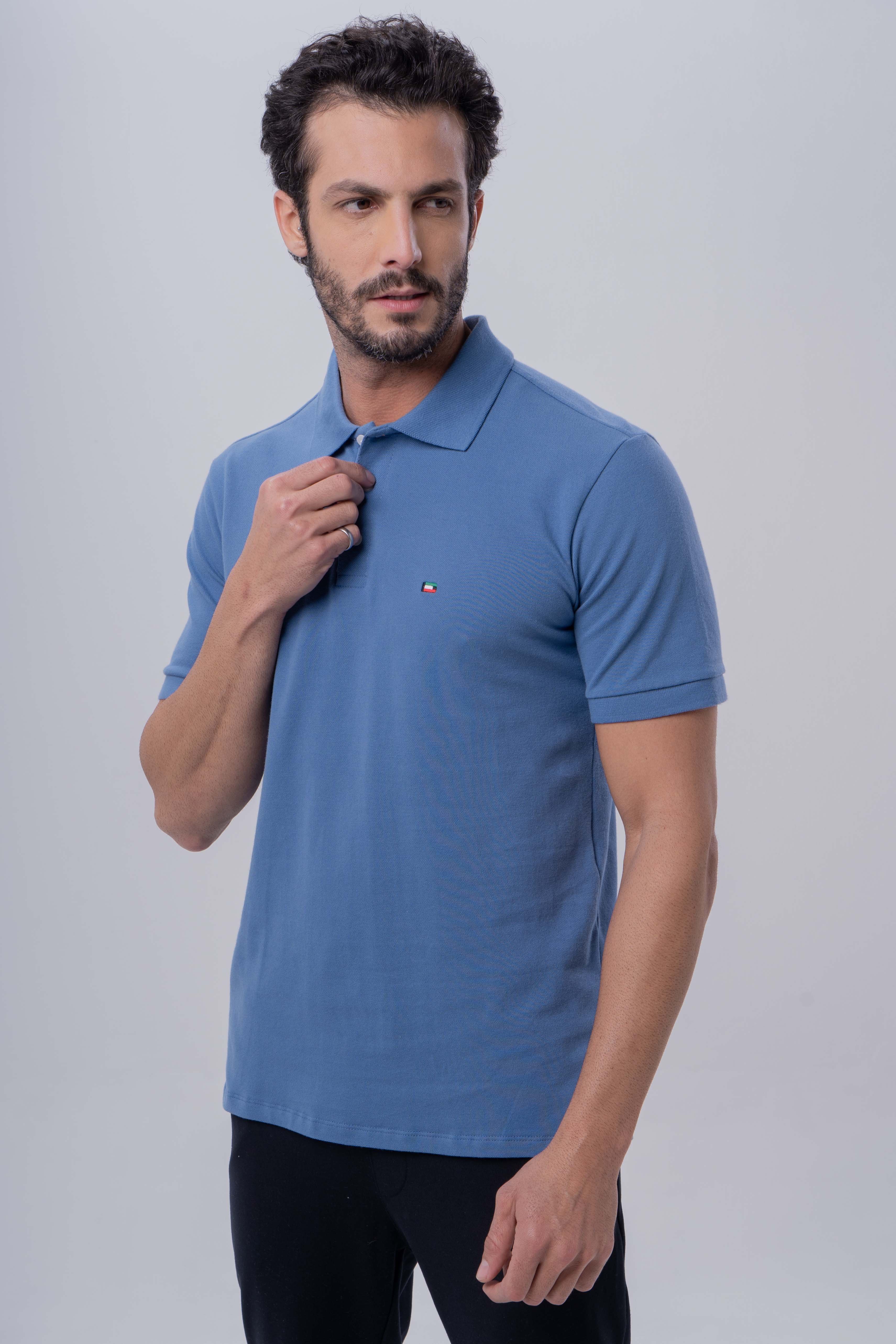 Polo Básica Enzo Milano Masculina Enzo Milano