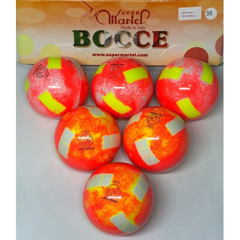 Jogo de Bocha Italiano Sportcraft, com 6 bolas colorida