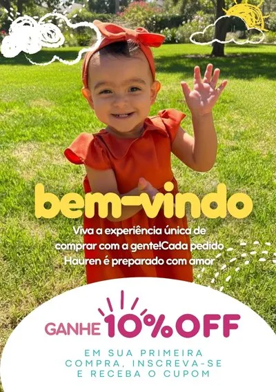 Desconto garantido na sua primeira compra!