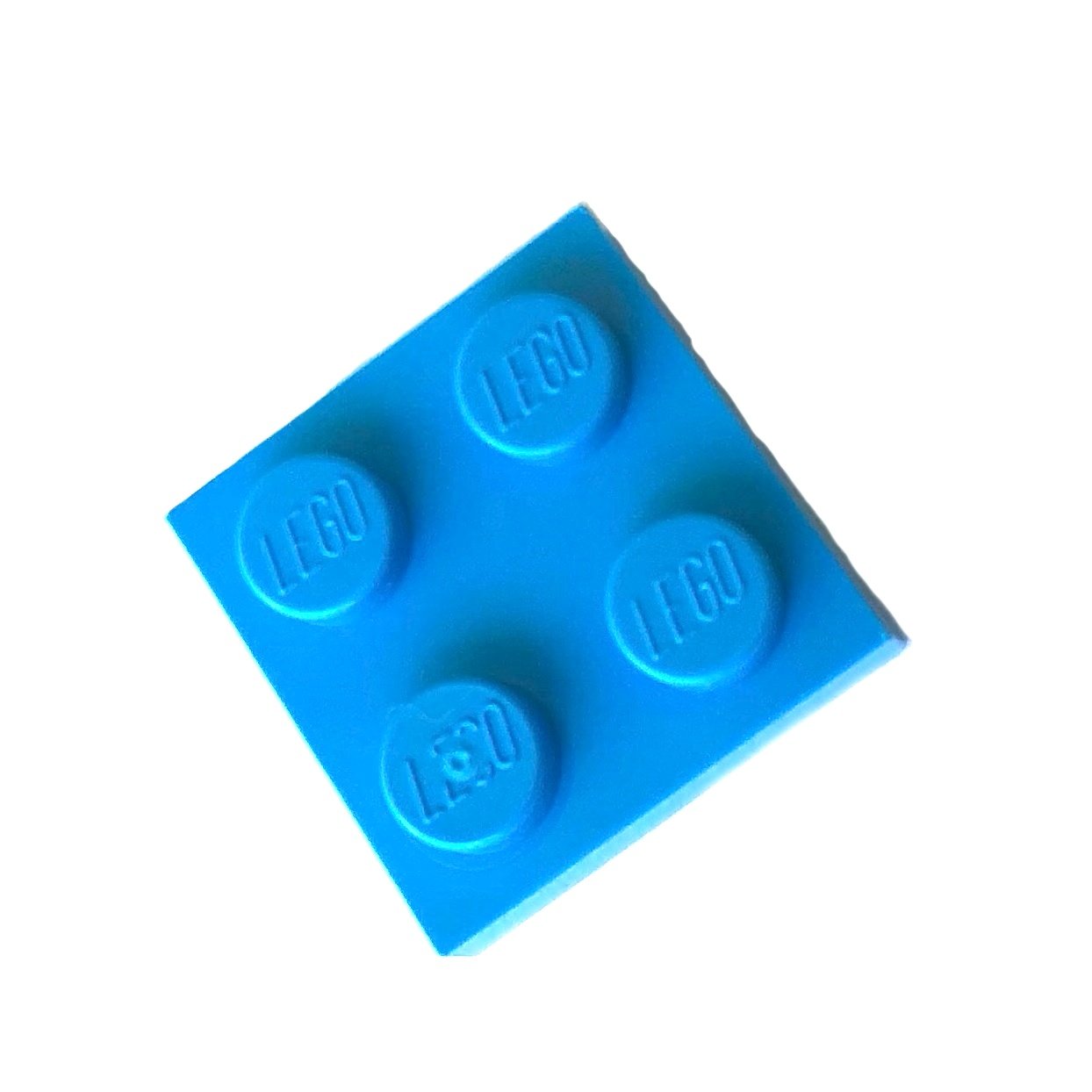 Lego Plate 2x2 - Dark Azurre - PN 3022 / CN 6088656 / 6206809 | Techbricks