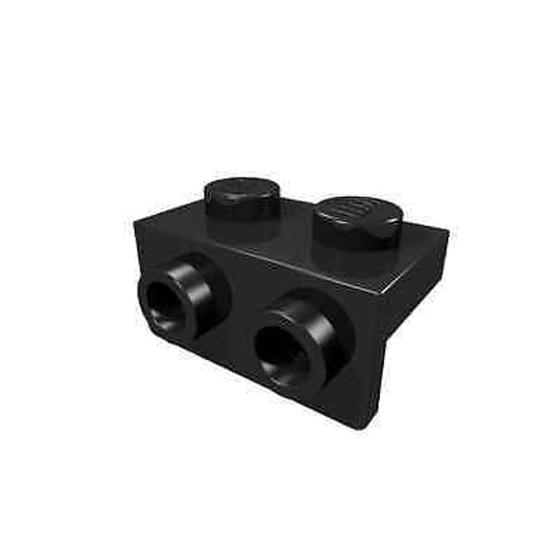 Lego Bracket 1x2 1x2 para baixo Preto PN 99781 / CN 6016172
