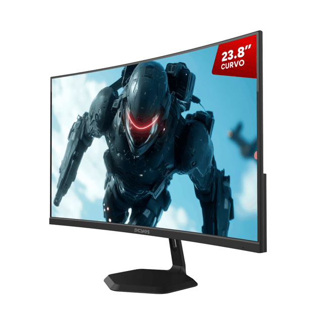 Monitor Gamer Pcyes Quartzo Q23C 23.8