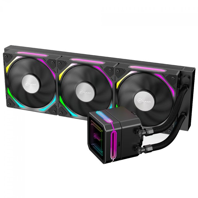 Water Cooler Kalkan Delta 360mm ARGB Wireless Amd/intel Preto Klk00051 ...