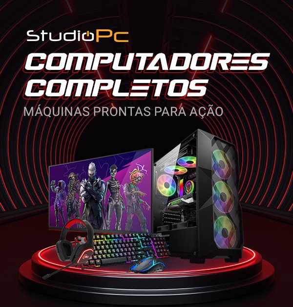 MONTE O SEU PC GAMER NA STUDIOPC 💪 