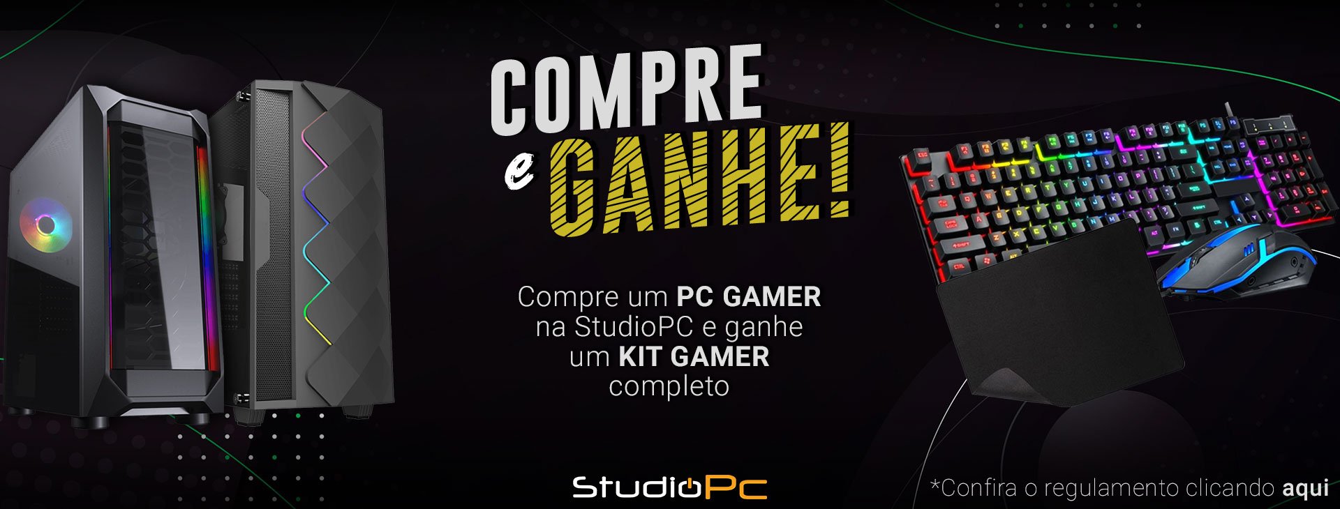 Studio Pc - Pc Gamer de verdade é na #StudioPC. Compre o seu Pc hoje e  ganhe um KIT GAMER GRÁTIS. Acesse JÁ! NOVA LOJA STUDIO PC 😍 bit.ly/studiopc  #cuiaba #cuiabá #pc #