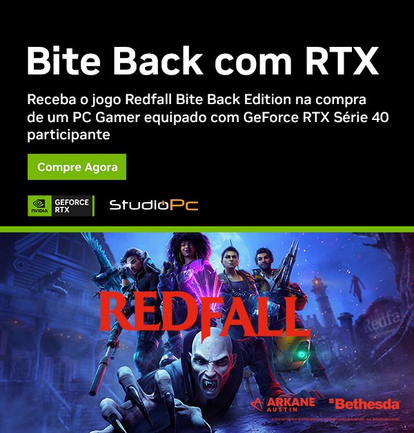 Promoção Nvidia Redfall - StudioPC