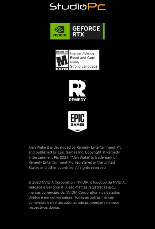 Alan Wake 2 PC Offline - EXBR Games - EXBR Games - Sua loja digital de  jogos baratos para PC