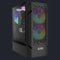 Gabinete Gamer Gamdias Aura GC7 C/ 3 Fans - Preto