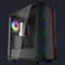 Gabinete Gamer DeepCool CC560 FS C/ 4 Fans Rainbow - Preto 