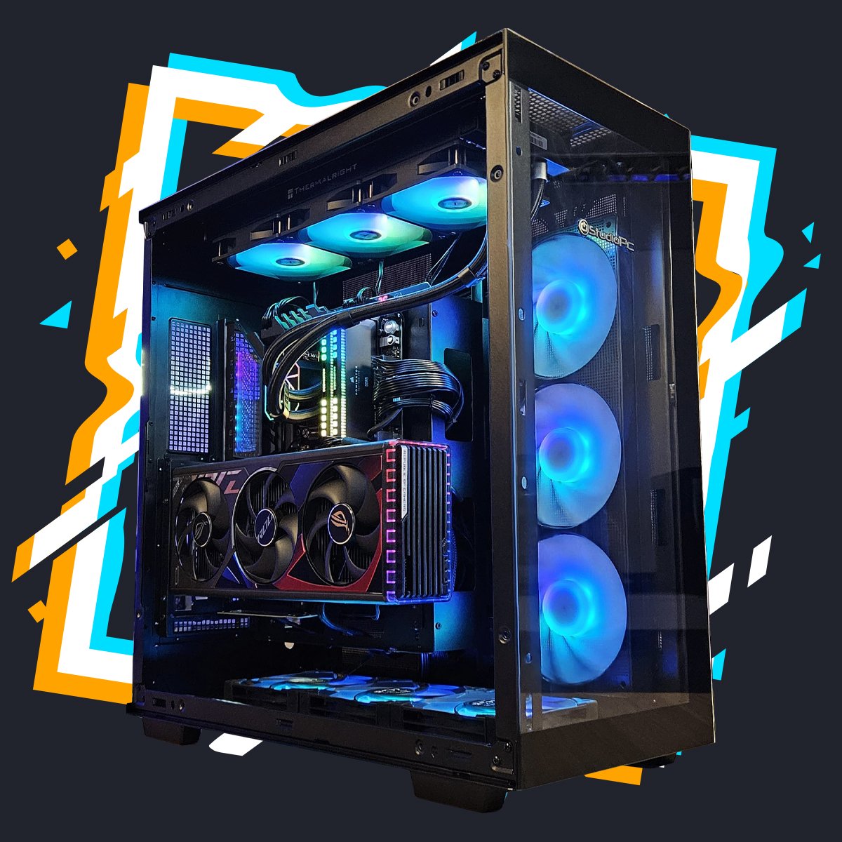 Pc Gamer Superion / AMD Ryzen 9 9900X3D / 64GB DDR5 / GeForce RTX