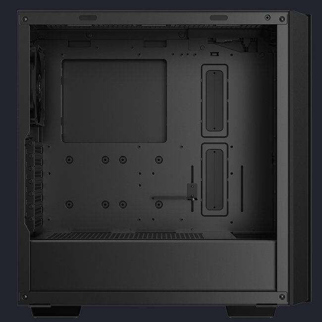 Gabinete Gamer DeepCool CH510 Mesh Digital ARGB C/ 4 Fans e Display - Preto