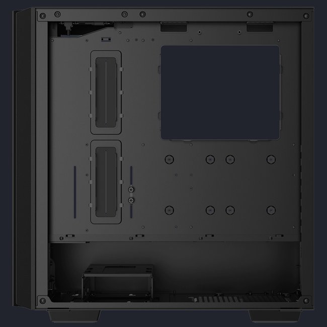 Gabinete Gamer DeepCool CH510 Mesh Digital ARGB C/ 4 Fans e Display - Preto