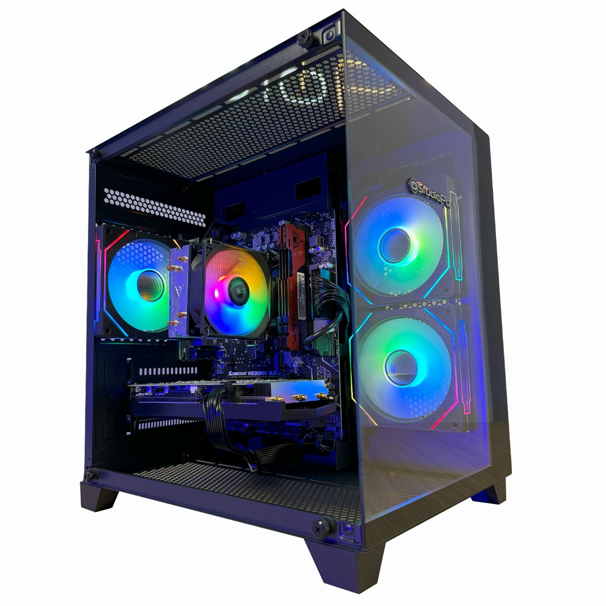 Pc Gamer Nebula / AMD Ryzen 5 5500 / 16GB DDR4 / Radeon RX 580 8GB