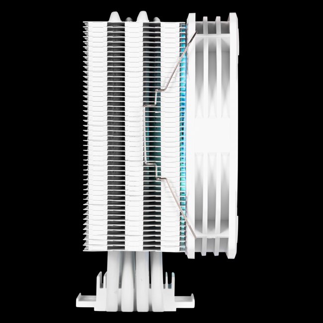 Cpu Cooler Boreas E1-410 WH Gamdias 120mm RGB - Branco