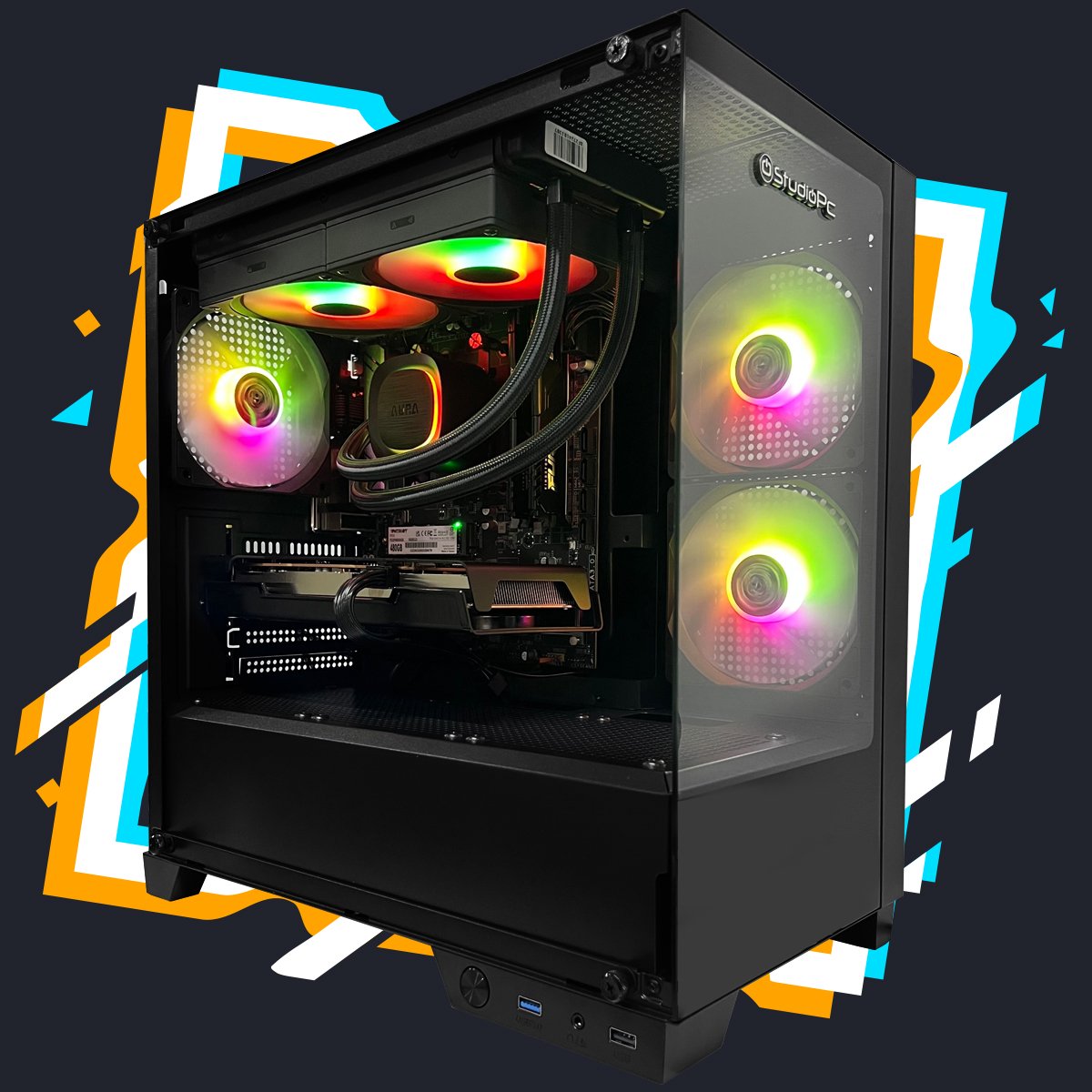 Astromeda GAMER】Ryzen 7 5700X3D/GeForce RTX 4060 Ti 8GB