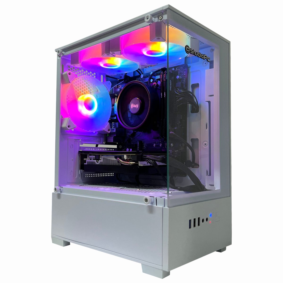 Pc Gamer Bright / AMD Ryzen 5 4500 / 16GB DDR4 / Radeon RX 580 8GB 