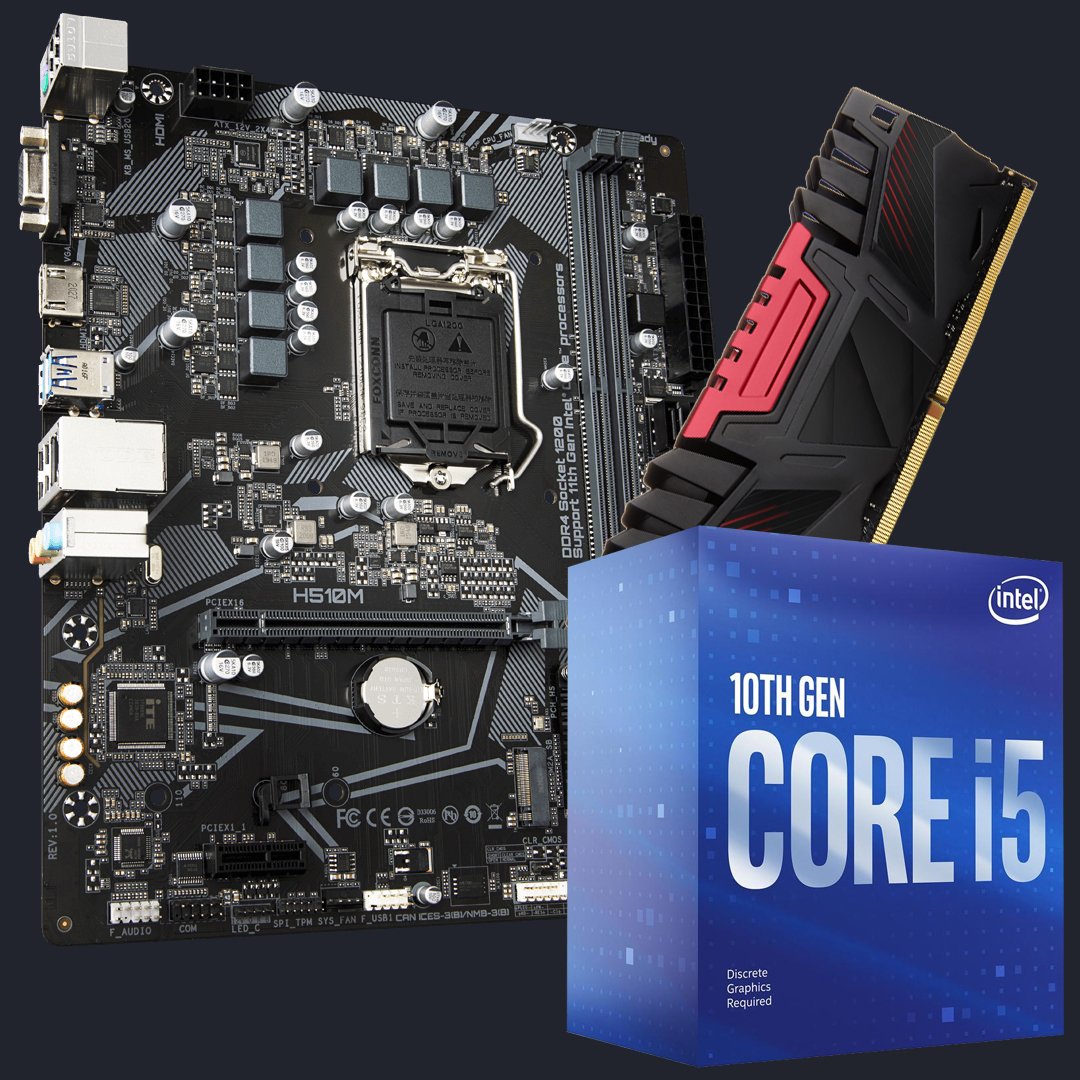 Kit Uprade Intel 10400F é na StudioPC