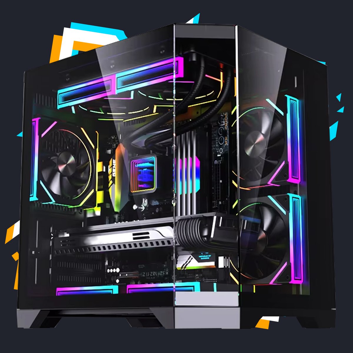 Pc Gamer RX 580 / AMD Ryzen 5 4500 / 16GB DDR4 / Radeon RX 580 8GB ...