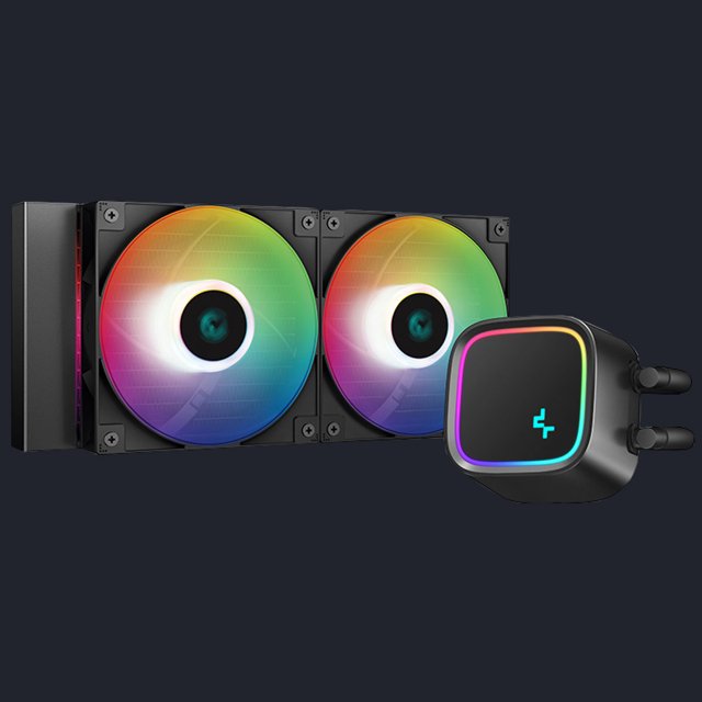 Water Cooler LE500 Rainbow 240mm Deepcool | StudioPC