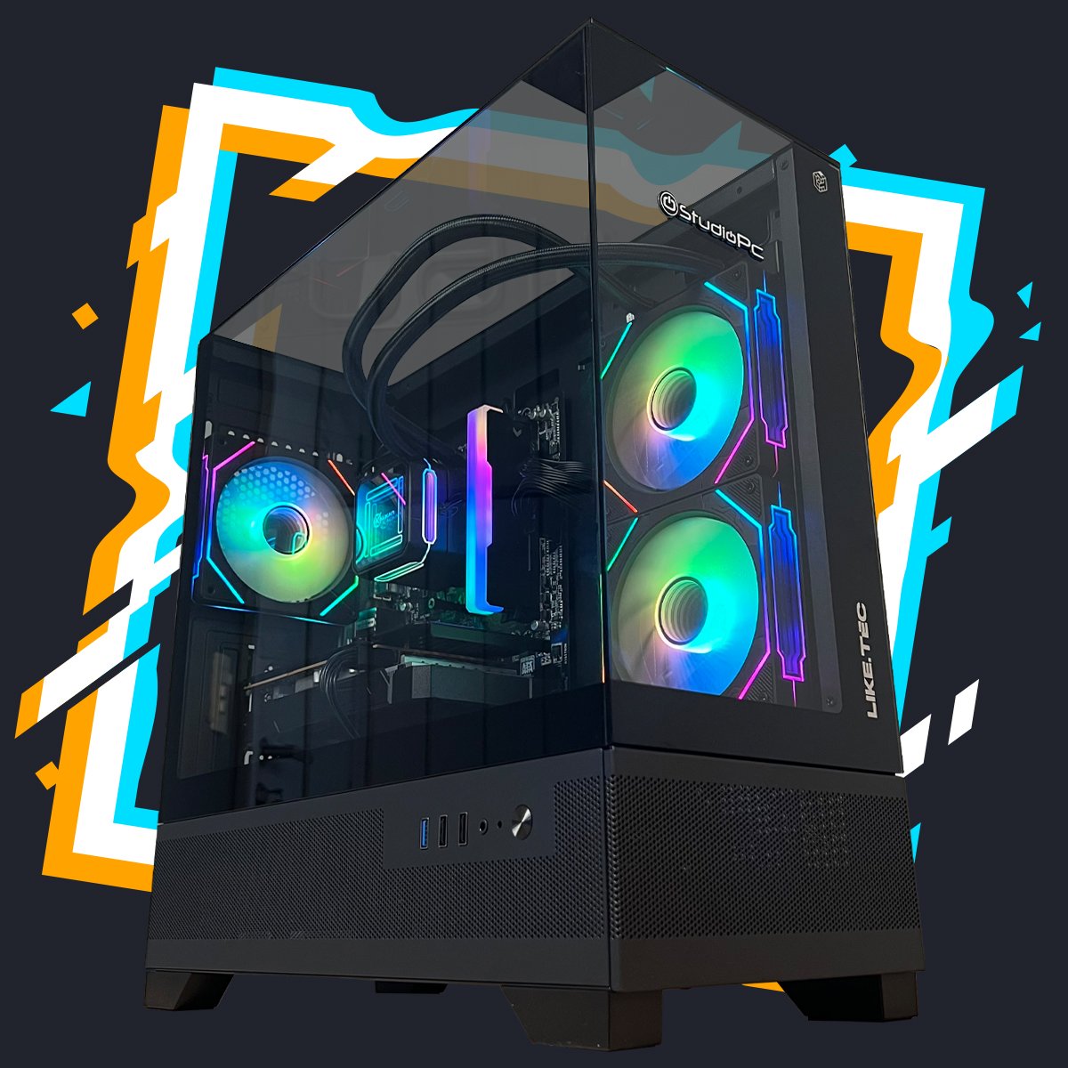 Pc Gamer Hades / AMD Ryzen 5 9600X / 32GB DDR5 / GeForce RTX 5060