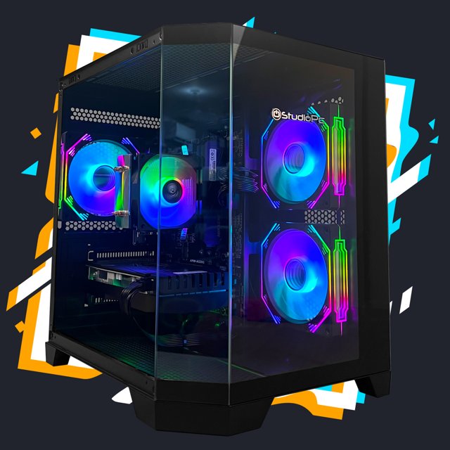 Pc Gamer Alpha AMD Ryzen 5500 16GB DDR4 Radeon RX 6600 8GB NVME  500GB