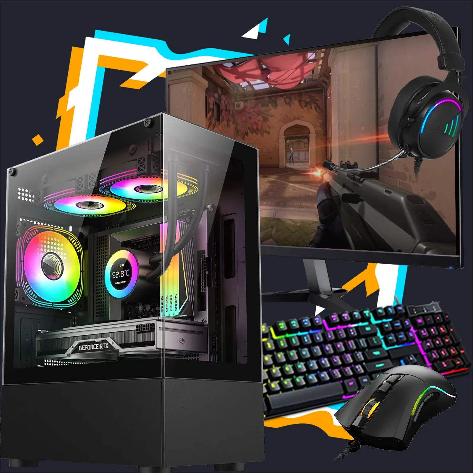 S.a. - Pc Gamer Aur01 Ryzen 5 /Rx580 / 16gb / 480ssd S.a. - Pc Gamer Aur01 Ryzen 5 /Rx580 / 16gb / 480ssd