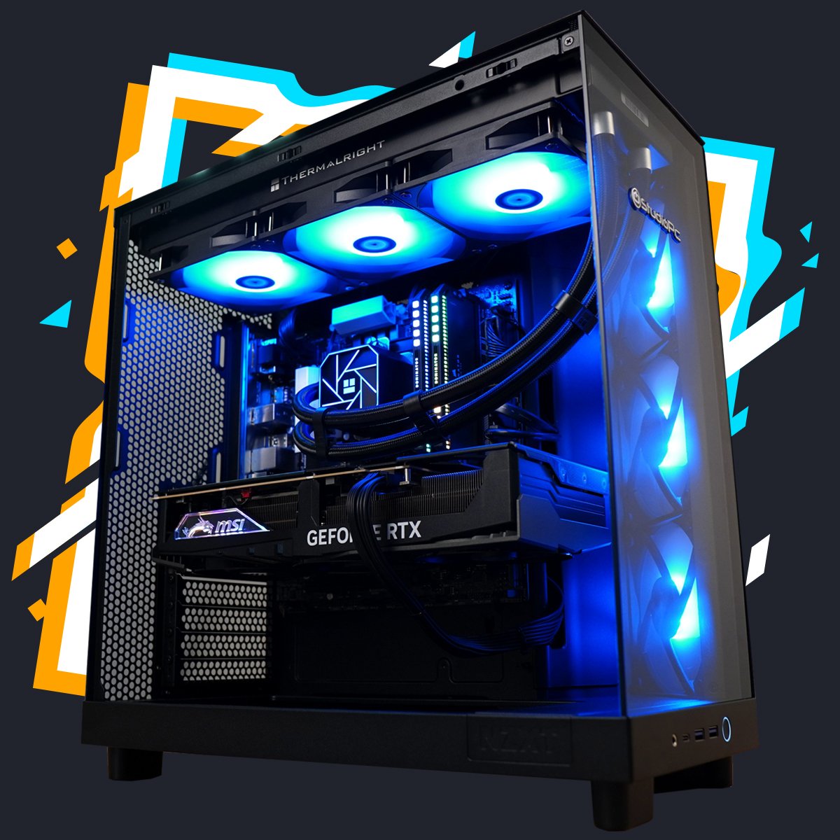 Pc Gamer Dominus / AMD Ryzen 7 9800X3D / 32GB DDR5 / GeForce RTX