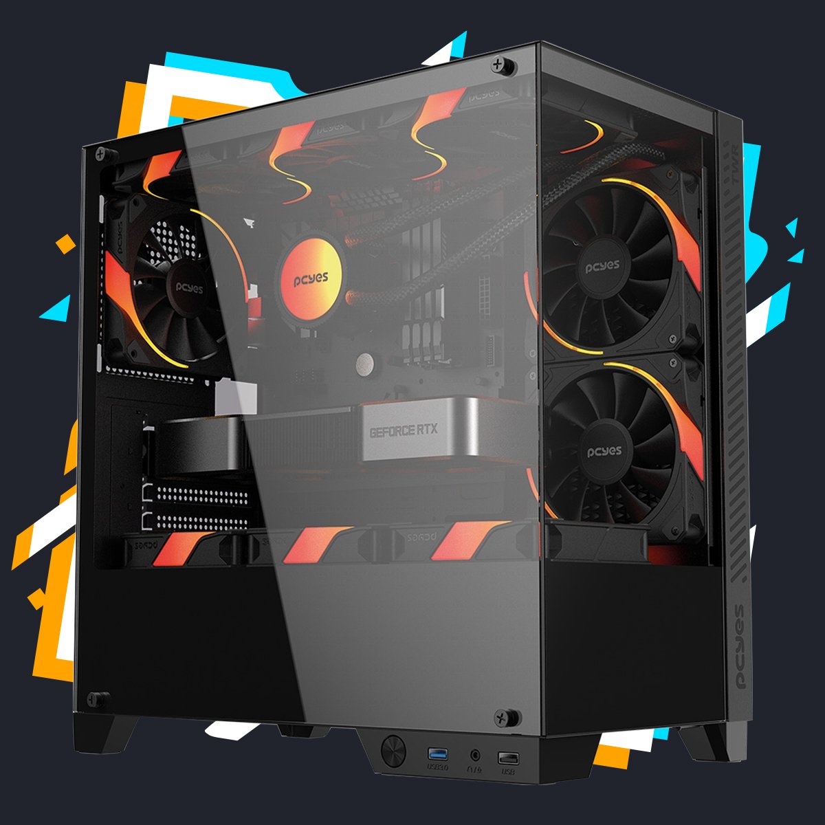 Pc Gamer 7600 / AMD Ryzen 5 7600X / 32GB DDR5 / Radeon RX 7600 8GB