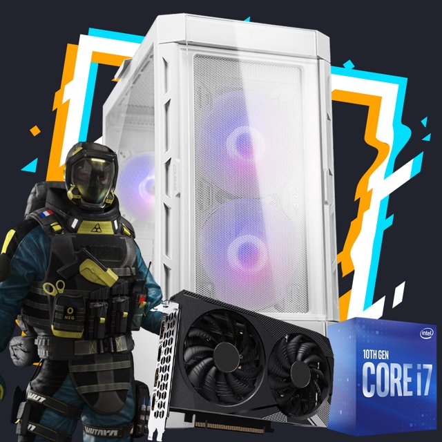 Pc Gamer Poderoso CHICO / i7 10700F / 16GB DDR4 / RTX 3060 12GB / SSD 480 GB