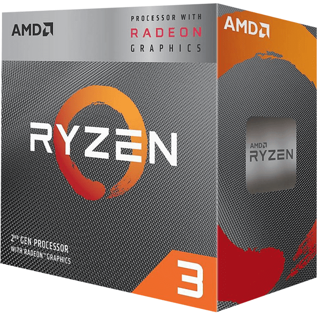 Processador AMD Ryzen 3 3200G, 3.6GHz (4GHz Max Turbo), Cache 4MB, Quad Core, 4 Threads, AM4, Radeon Vega 8 Integrado - YD320GC5FIBOX
