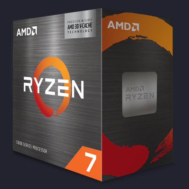 Processador AMD Ryzen 7 5800X3D Box (AM4/8 Cores/16 Threads/4.5GHz/100MB Cache) - S/ Cooler S/Video 