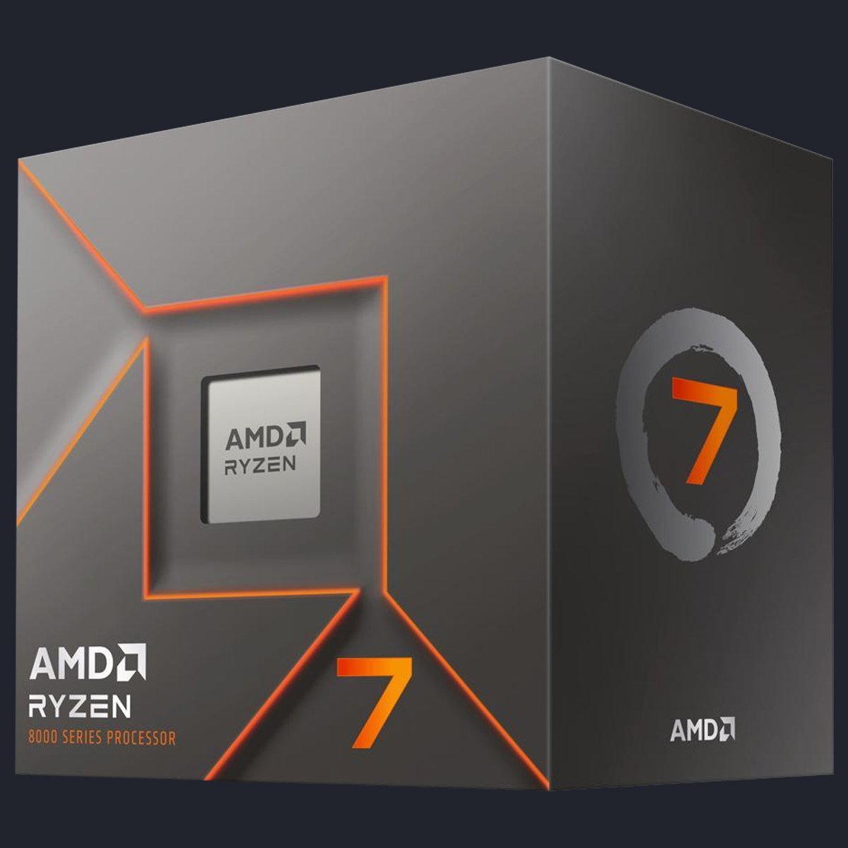 Processador AMD Ryzen 7 8700F, 4.1GHz, 5.0GHz Max Turbo, Cache