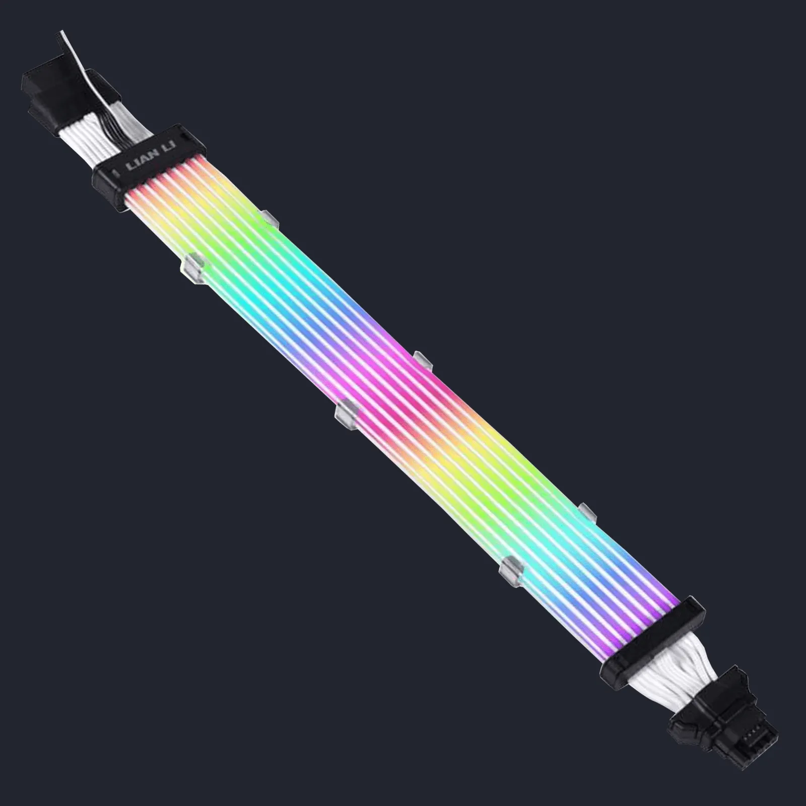 Cabo Extensor Placa de Vídeo Lian Li Strimer V2 Plus 12VHPWR 12+ Cabo Extensor Placa de Vídeo Lian Li Strimer V2 Plus 12VHPWR 12+