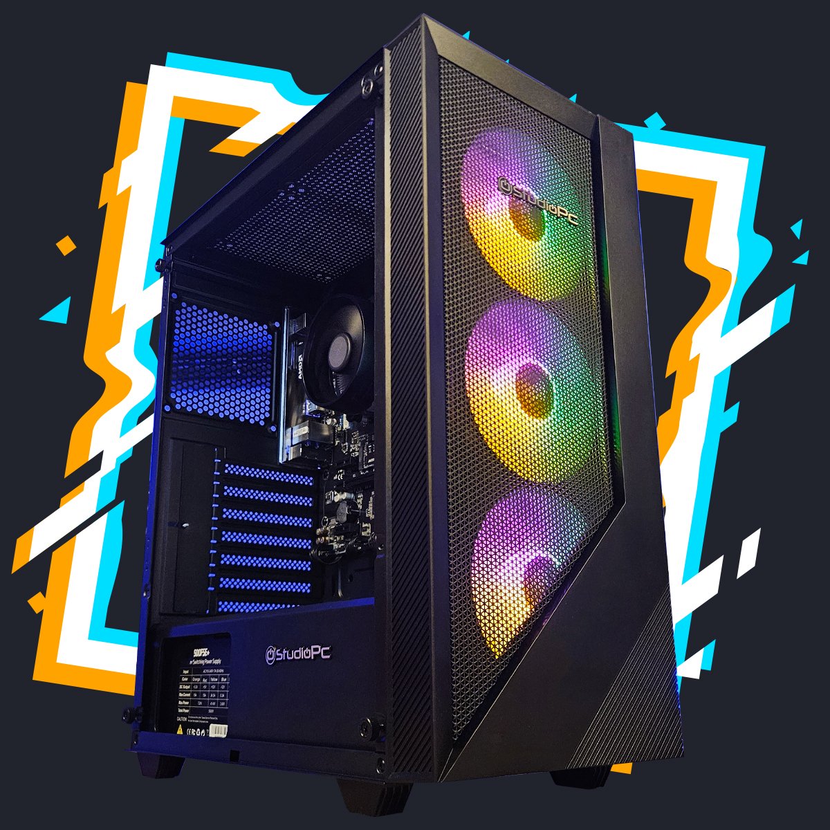 Pc Gamer Setup TEC / AMD Ryzen 5 5600GT / 16GB DDR4 / SSD 480 GB