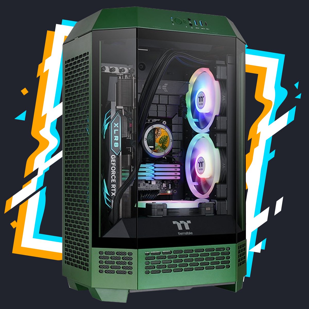 Pc Gamer Altus / Ryzen 5700X / 16GB DDR4 / RTX 5060 Ti 16GB / SSD