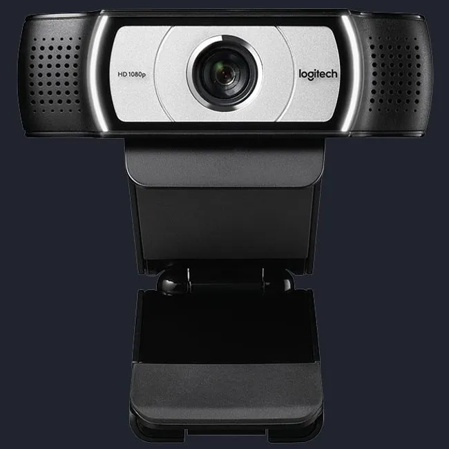 Webcam C930E Logitech HD 1080P Com Microfone