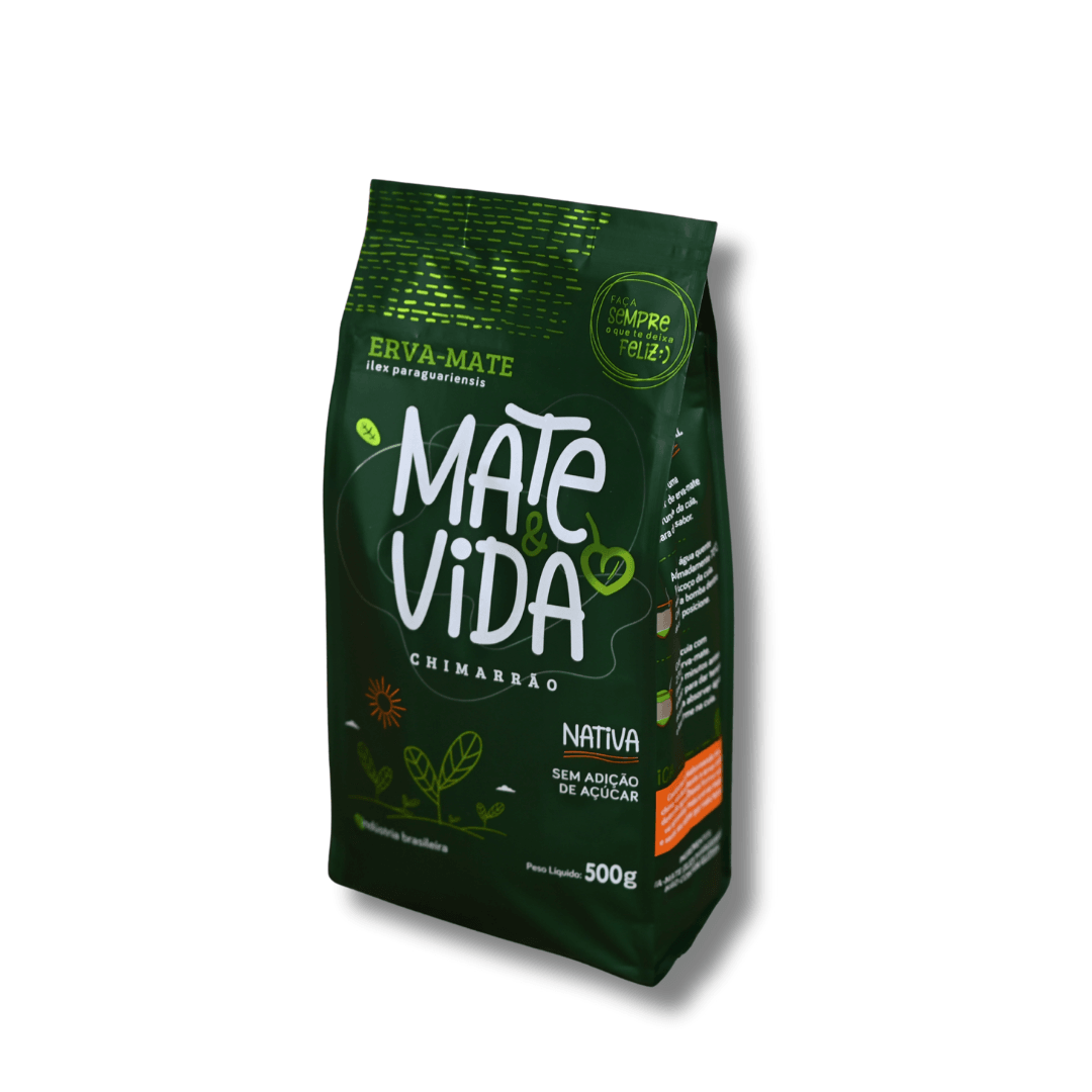 Erva-Mate Nativa embalagem laminada 500 g | MATE&VIDA