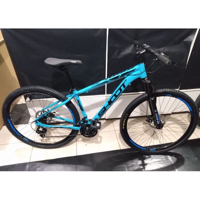 BICICLETA ARO 29 SHOOT RAGE 21V CAMBIOS SHIMANO F DISCO E SUSP