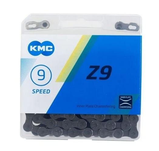 CORRENTE FINA INDEX Z9 9V 116 LINKS CZA KMC | Elos Bike