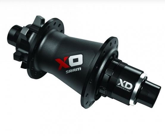 SRAM X0 ハブ 32穴 ブラック CUBO TRASEIRO SRAM X0 BLOCAGEM 12x142MM 32 FUROS PRETO/VERMELHO