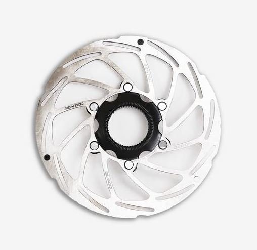 DISCO ROTOR CENTER LOCK 140MM ACO INOX SENTEC | Elos Bike